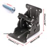 Skelang Foldable Bracket, Self-Lock Hinge Hardware with Screws Lock Extension
