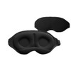 3D Contoured Sleep Mask, Memory Foam, Adjustable Strap, Ergonomic Design