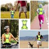 Ptwola Reflective Running Vest High Visibility Running Gear with Large