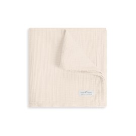 Colored Organics Baby Organic Cotton Swaddle - Infant Receiving Blanket - Natural Muslin