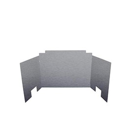 RH Peterson Real Fyre Contemporary Satin Stainless Fyreback - Medium