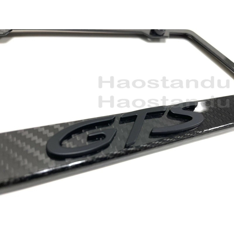 BLVD 1x(Blk) GTS 3D Emblem Real 3K TwillWeave CARBON FIBER