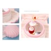 Shell Shape Ballet Girl Music Box with Mirror Jewelry Storage
