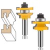Router Bit Set 1/2 Inch Shank Architectural Picture Frame Molding