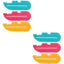 Healeved 2sets Simplify Your Daily Routine: Rolling Toothpaste Squeezer for Accurate Mess Dispensing 3pcs*2