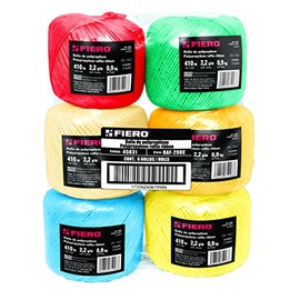 Fiero RAF-290C Rafia, 2.2 G/M, 900G, Varios Colores