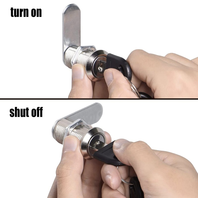 Letter Box Lock 20 mm Locker Lock with Key Furniture
