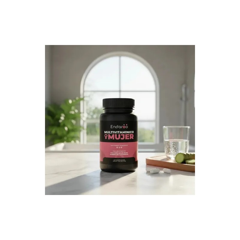 Multivitamínico Para Mujer |biotina, Ácido Fólico ,vitaminas 60 Cápsulas