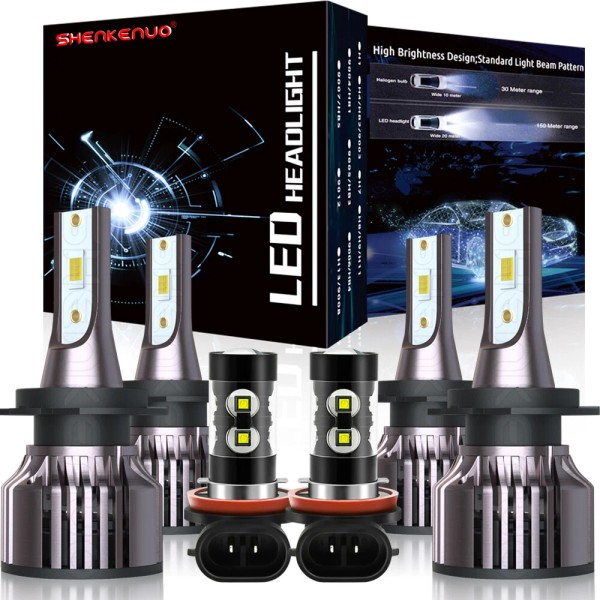 SHENKENUO For Hyundai Sonata 2011 - 2014 LED Headlight Bulbs