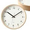 KATOMOKU plywood clock Natural Sweep (Continuous Second Hand) km-33M Diameter
