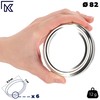 KADAX fi82 mm Screw Lid, Twist-Off Lid Set Made of