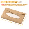 Tissue Holder in Car - PU Leather Tissue Dispenser Car