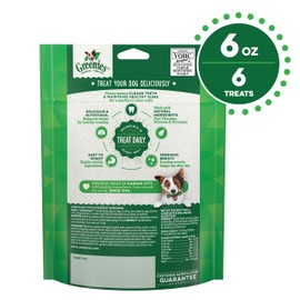 Greenies Original Regular Natural Dental Dog Treats (25-50lb. Dogs)