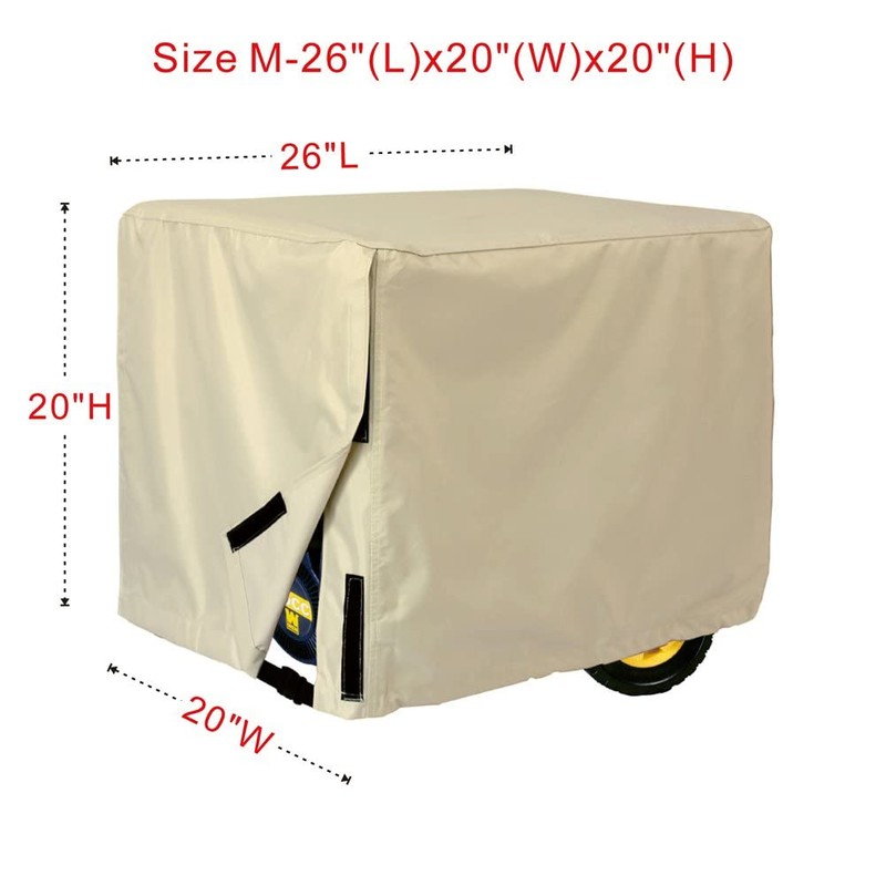 Porch Shield Waterproof Universal Generator Cover 26 x 20 x