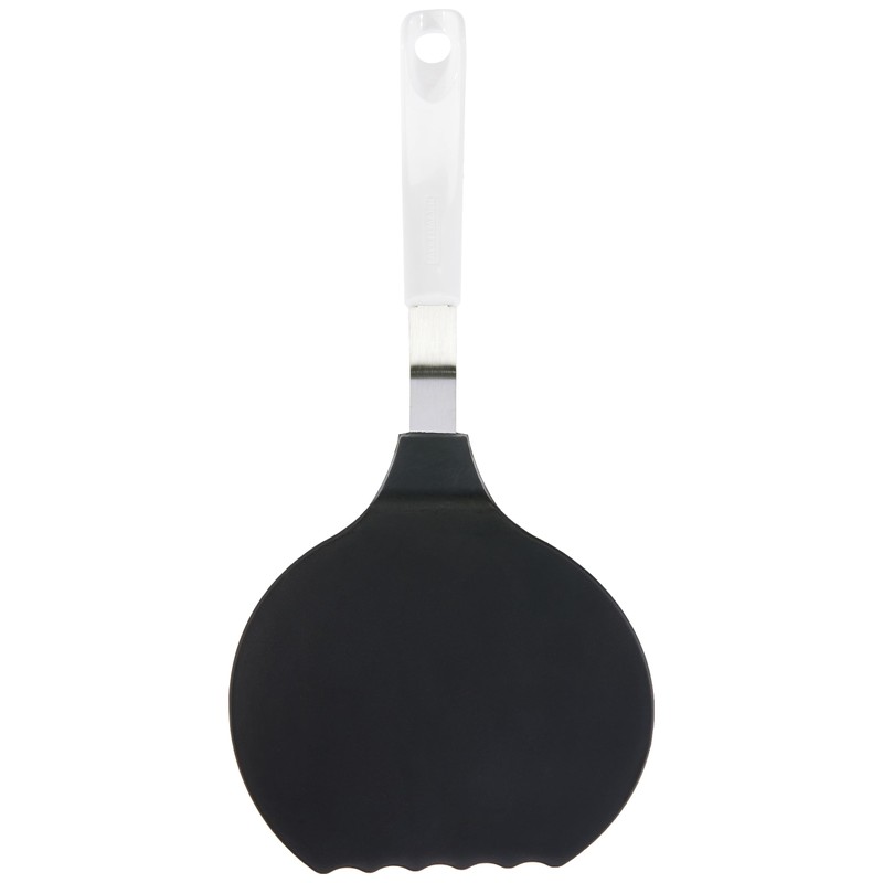 FACKELMANN Omelette Turner 34.5 cm ARCADALINA, Crepe Spatula with Practical
