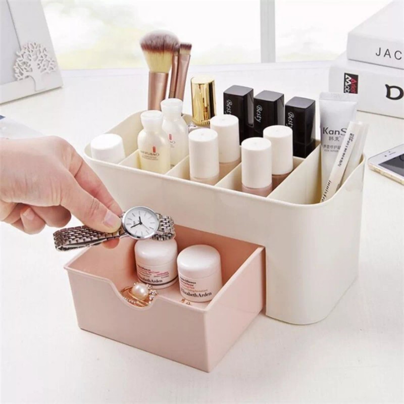 Okady Organizador De Almacenamiento De Cosméticos Caja Escritorio