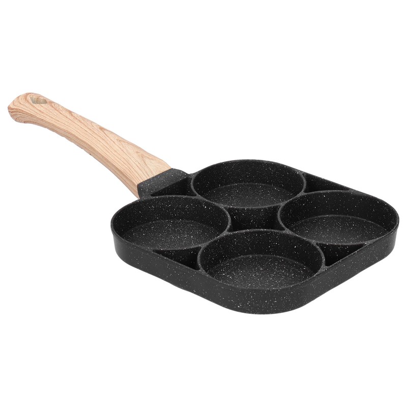 4Hole Frying Pot NonStick Egg Pancake Cooking Pan Cookware For