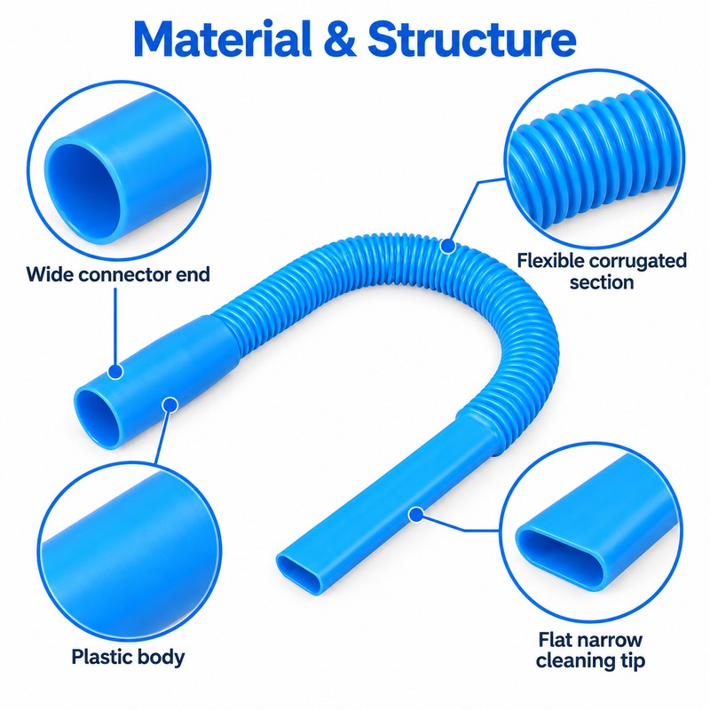 Dryer Vent Cleaner Hose Attachment for Home Maintenance – Flexible