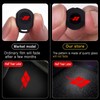 LaLaSuo 2PCS Door Lights Logo Compatible for Dodge Challenger Hornet,