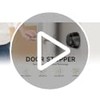 Protector de pared para tope de puerta con cabezal de
