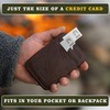 2X Dual Grit Diamond Sharpening Stone + Leather Wallet Strop