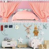 Cisolen 40 pieces curtain ring with clips, curtain rings, stainless