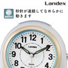 LANDEX YT5318 Table Clock, Alarm Clock, Analog, Constant Light, Electronic