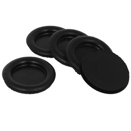 TA-VIGOR 5Pcs Rubber Blanking Grommet, 30mm Black Rubber Grommets Electrical Holes Cable Wire Gaskets Protector for Wires, Plugs, Cables Holes, Car, Boat, Pump, Plumbing, Cable Wiring