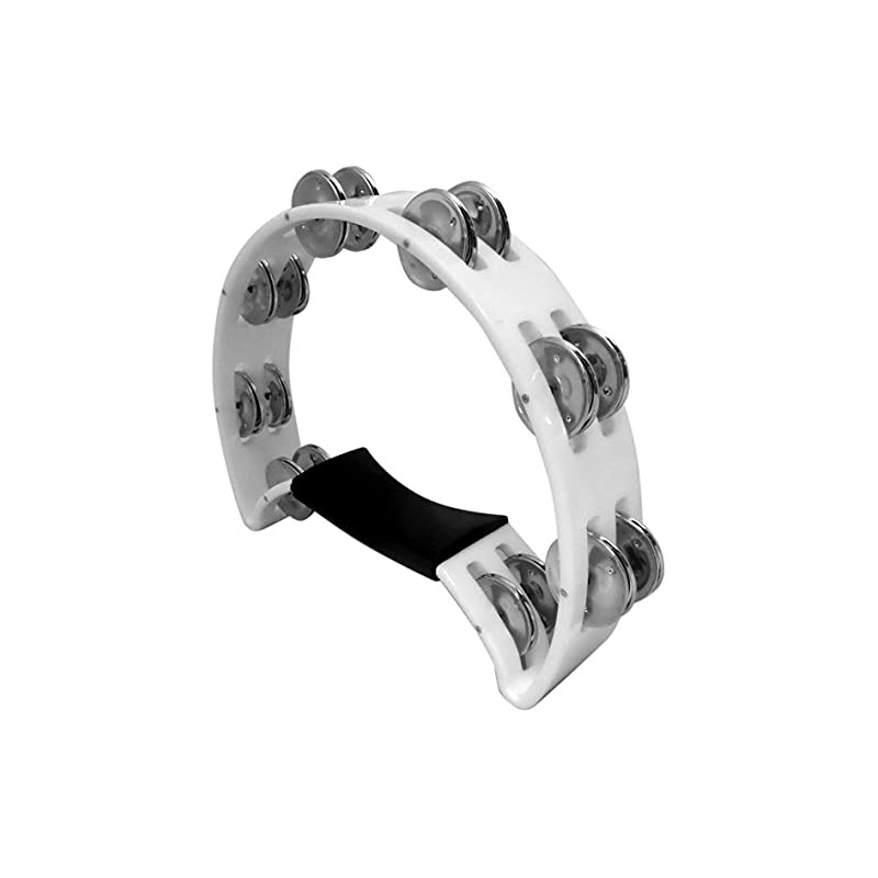 Performance Plus Headless Pro Church Quality White Rhythm Tambourine, 10"