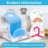 Erinnmy 200PCS Clothes Hanger Connector Hooks,Space Saving Hanger Hooks,Heavy Duty