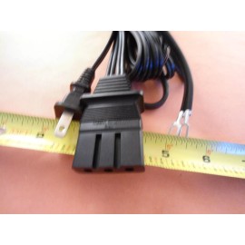 Generic Power Cord Double Lead Sewing Machine Serger Elna, Euro-Pro, Babylock, Viking
