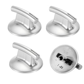 4PCS 74010839 Replacement Parts for Jenn-Air Cooktop Knobs Surface Burner Knob Cooktop Burner Knob Replacement for Whirlpool - Replaces 7737P37260 WP74010839 PS11744413 AP6011218
