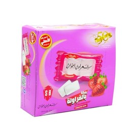 Halal Chewing Gum Sharawi (Strawberry) Flavor 100 packs x 2pcs