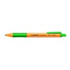 STABILO 'POINTBALL' RETRACTABLE BALLPOINT PEN GREEN INK (PACK OF 3)