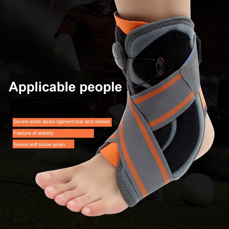 Ankle Brace Breathable Adjustable Compression Ankle Support Wrap for Injury
