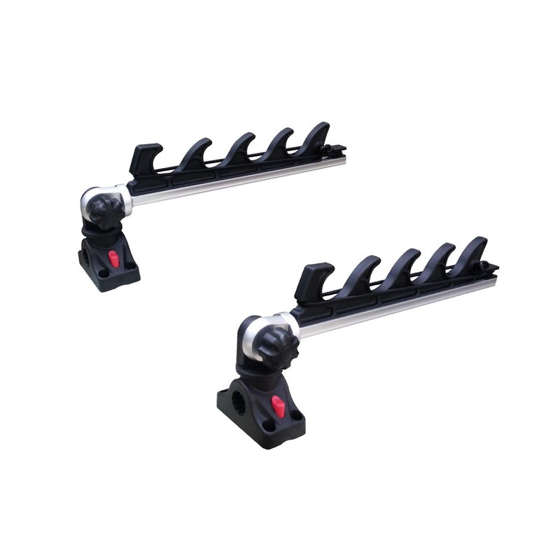 Brocraft Crappie Rod Holder/Transport Rack/Boat Rod Storage System