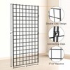 Yeson 2' x 4' Black Gridwall Panels, 4-Pack Heavy-Duty Wire