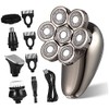 Digital Display 7-blade Electric Shaver Beard Kit for Men Face