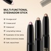 Erinde Dark Brown Matte Eyeshadow Pen, Matte Eyeshadow Stick, Waterproof