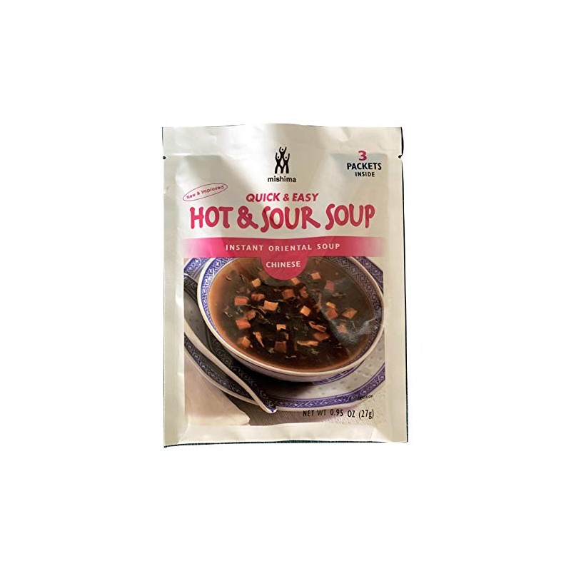 Mishima Instant Oriental Chinese Hot & Sour Soup Mix