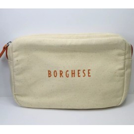 BORGHESE TAN BEIGE TRAVEL BAG NWOB LOT OF 3