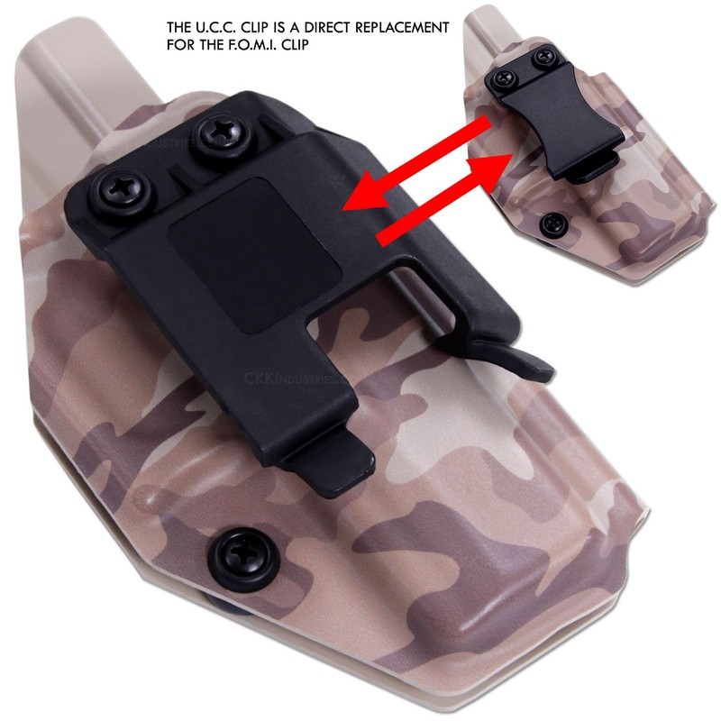 Ultra Concealment Belt Clip - Fits Belts up to 1.75in