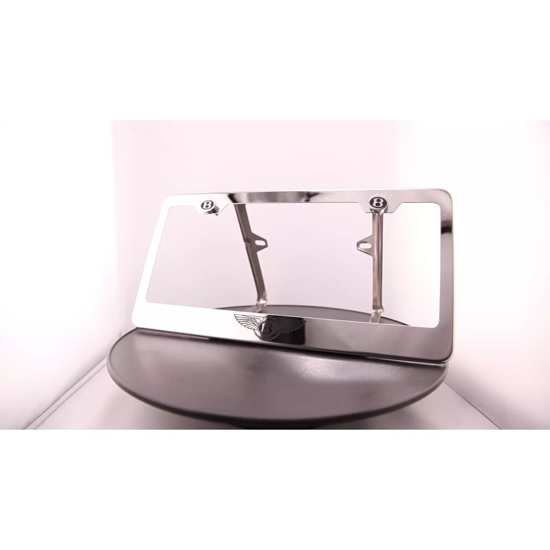 KA T304 Stainless Steel Bentley Logo Black Letter Laser Etched