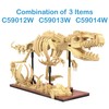 CaDA Velociraptor Dinosaur Skeleton - 256 Piece Brick Model Kit