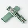 Artbox/Withmarket Cooking Home & Gourmet Portable Cutlery Set (Green +