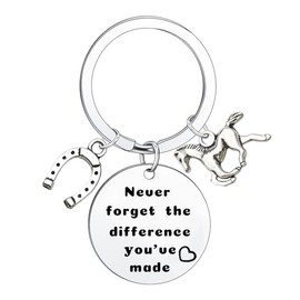Ghloyza Horse Keyring for Women Horse Gifts for Horse Lovers Horse Trainer Inspirational Horse Gifts for Best Friends Family Coworkers