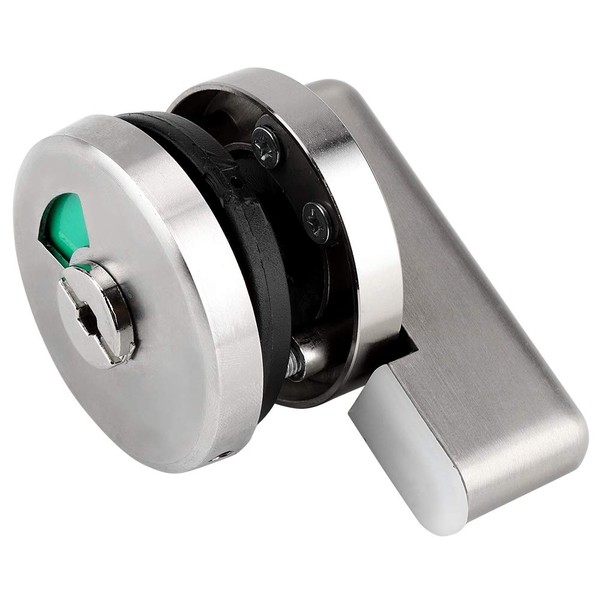 Display Lock, Thumbturn Lock, Toilet Lock, Stainless Steel, Backset, No