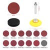 244pcs 2inch Sanding Discs Pad Kit, 50 mm Hook and