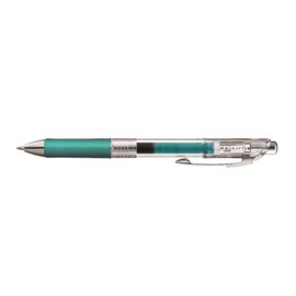 Pentel EnerGel Pure BL77TL Retractable Gel Pen Turquoise (Pack of 1)