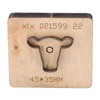 Leather Cutting Mold Bull Head Shape Small Deformation Alloy Steel